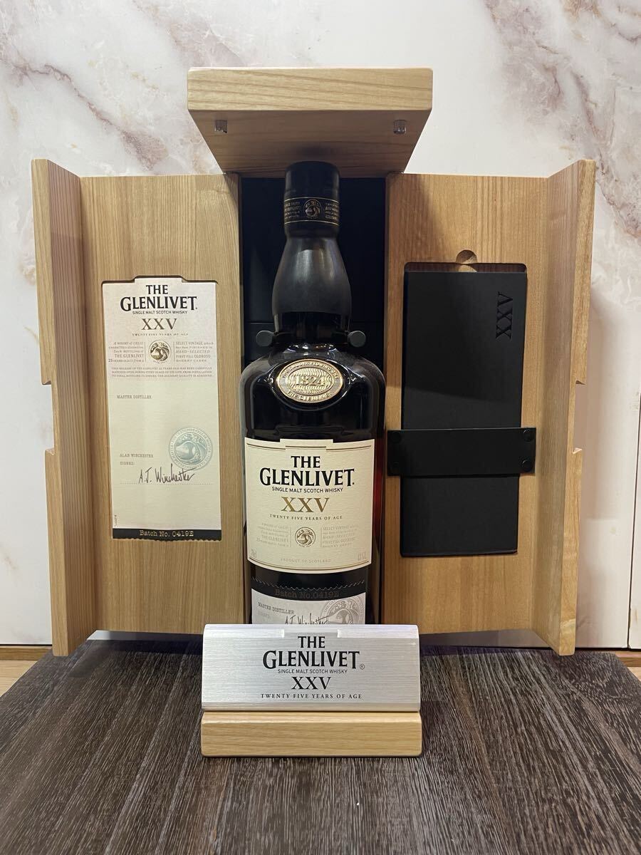 THE GLENLIVET XXV 旧ボトル 43%拍卖
