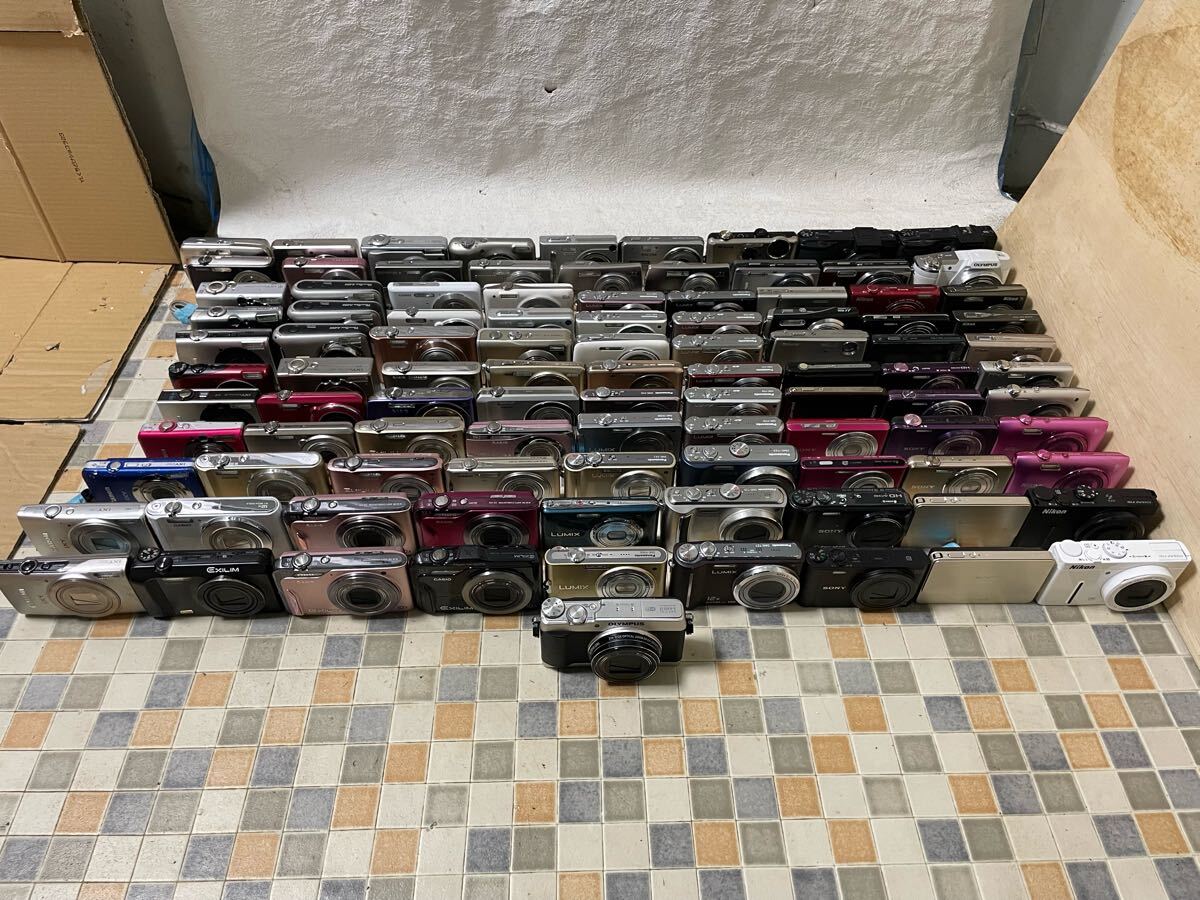 デジタルカメラ 100台 まとめ SONY Canon OLYMPUS CASIO Nikon FUJIFILM Panasonic Finepix デジカメ コンパクトデジタルカメラ拍卖