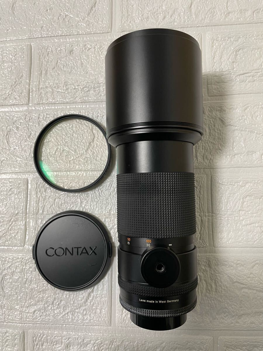 Carl Zeiss Tele-Tessar 4/300 Contax カメラレンズ拍卖