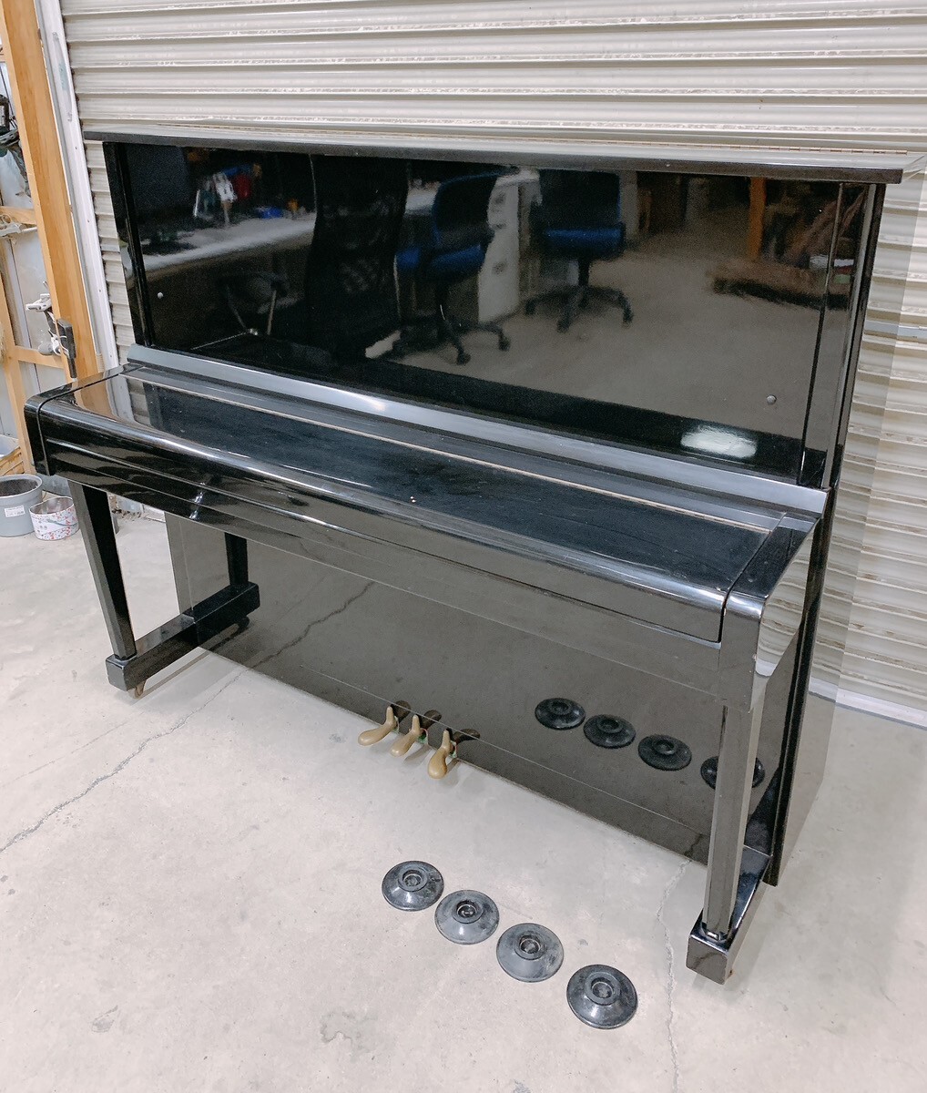 中古 EREIZEN エリーゼン アップライトピアノ 220E 3本ペダル ピアノ ぴあの 鍵盤楽器 引取歓迎 茨城県常陸大宮市根本 0903か4 M 常拍卖