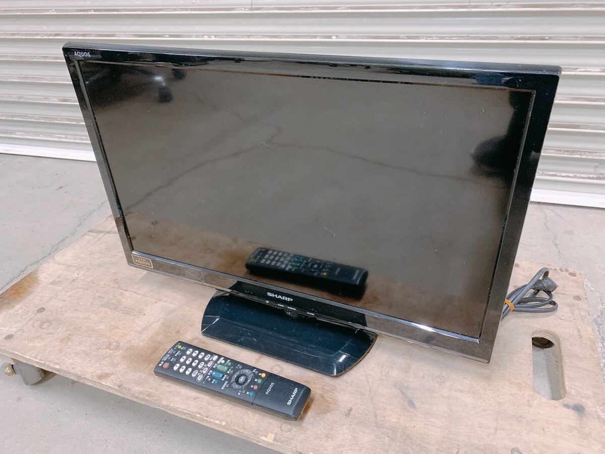 中古 SHARP シャープ AQUOS アクオス 液晶カラーテレビ 液晶テレビ 24型 LC-24K9 2013年製 テレビ TV 引取歓迎 茨城 1020か2 C2 140拍卖