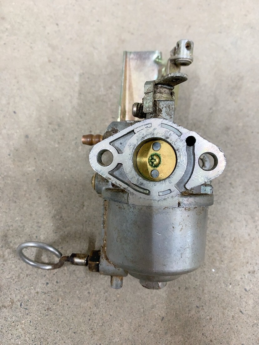 中古 MITSUBISHI 三菱 歩行型田植機 MP4 ガソリンエンジン G350L から取り外した キャブレター 部品 パーツ 田植え機 茨城 1023や14 E2 60拍卖