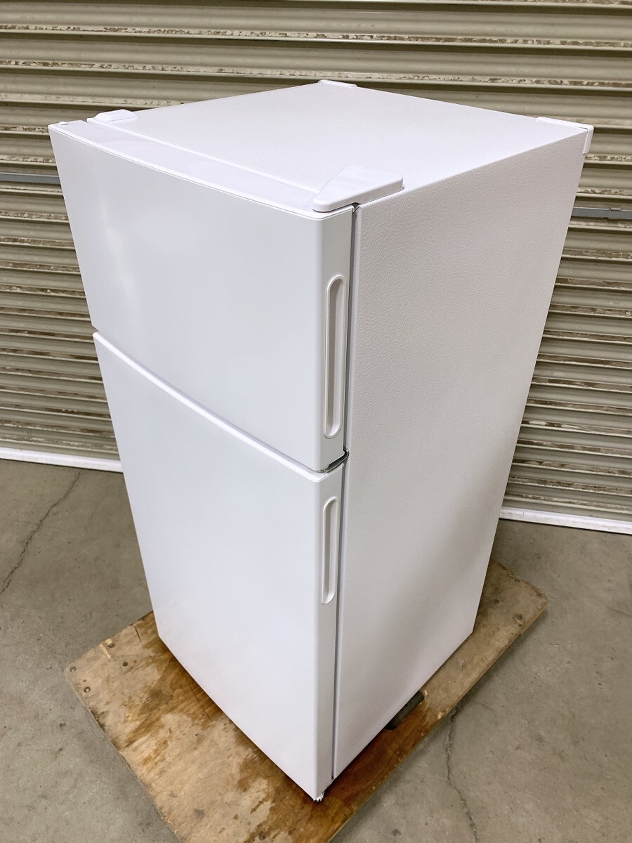 中古 動作OK maxzen マクスゼン ノンフロン冷凍冷蔵庫 JR112ML01WH 112L 2023年製 2ドア 一人暮し 引取歓迎 茨城県常陸大宮 1016こ2 H 220拍卖