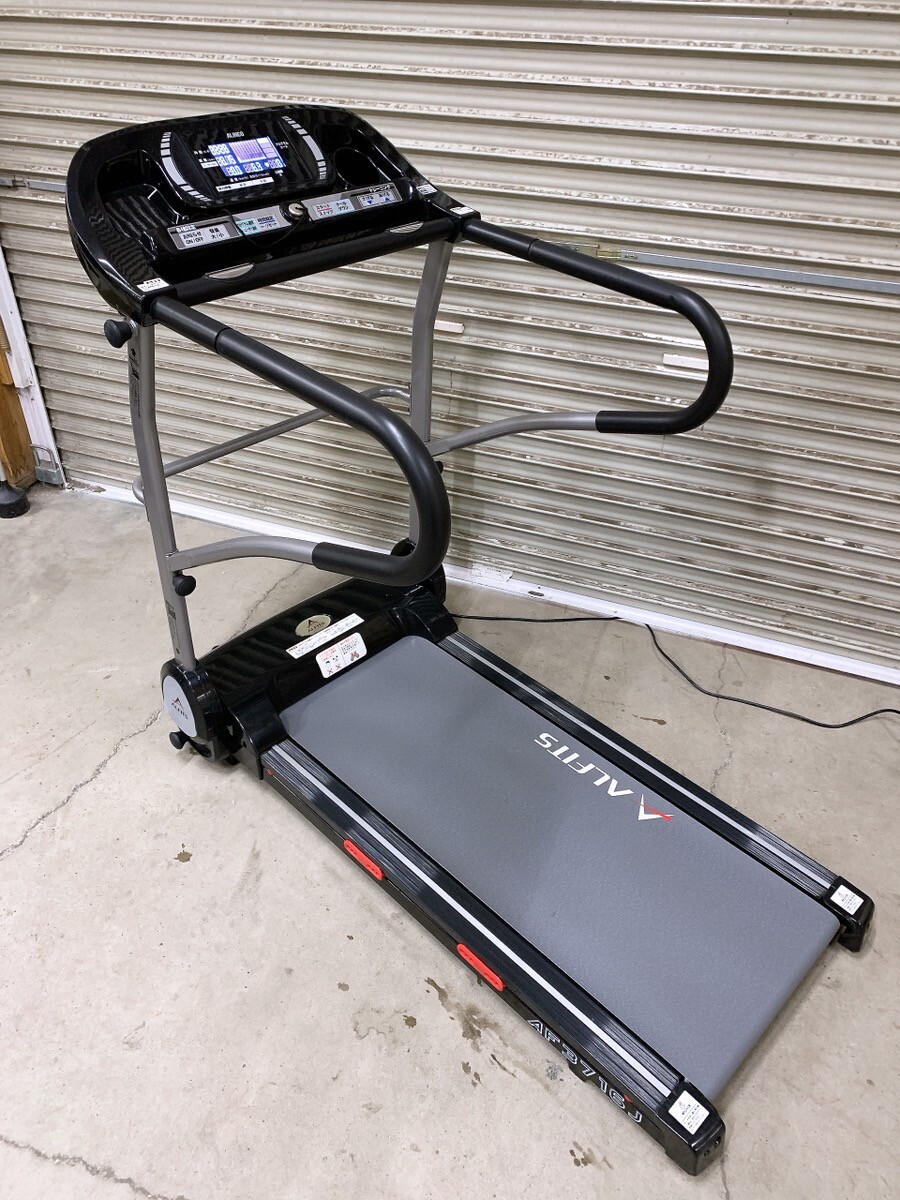 中古 動作OK アルインコ ALINCO プログラム電動ウォーカー AF3716JK ウォーキングマシン 折りたたみ 茨城県常陸大宮市 1021こ2 M 家C拍卖