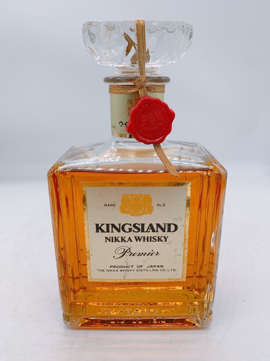未開栓 長期保管品 NIKKA WHISKY KINGSLAND Premier ニッカ キングスランド プレミア ウイスキー 760ml 43% 古酒 お酒 1023か2 E1 60拍卖