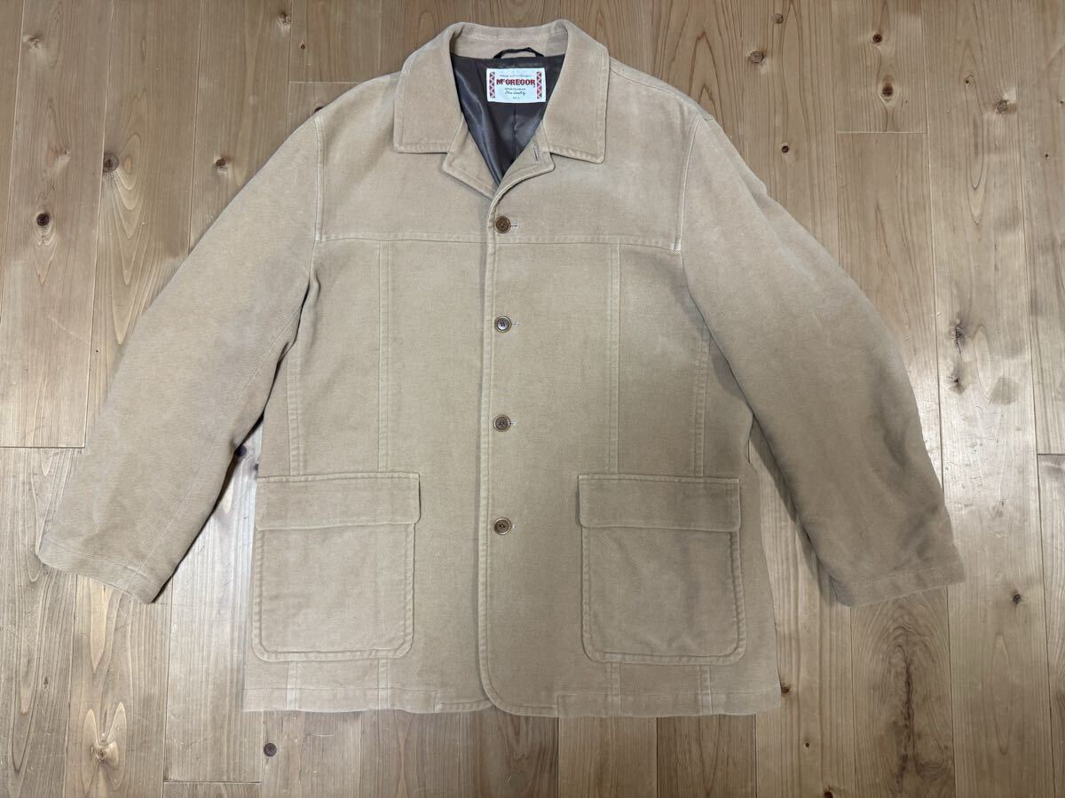 McGREGOR マクレガー コーデュロイアウター ジャケット テーラードジャケット サイズLL 日本製拍卖