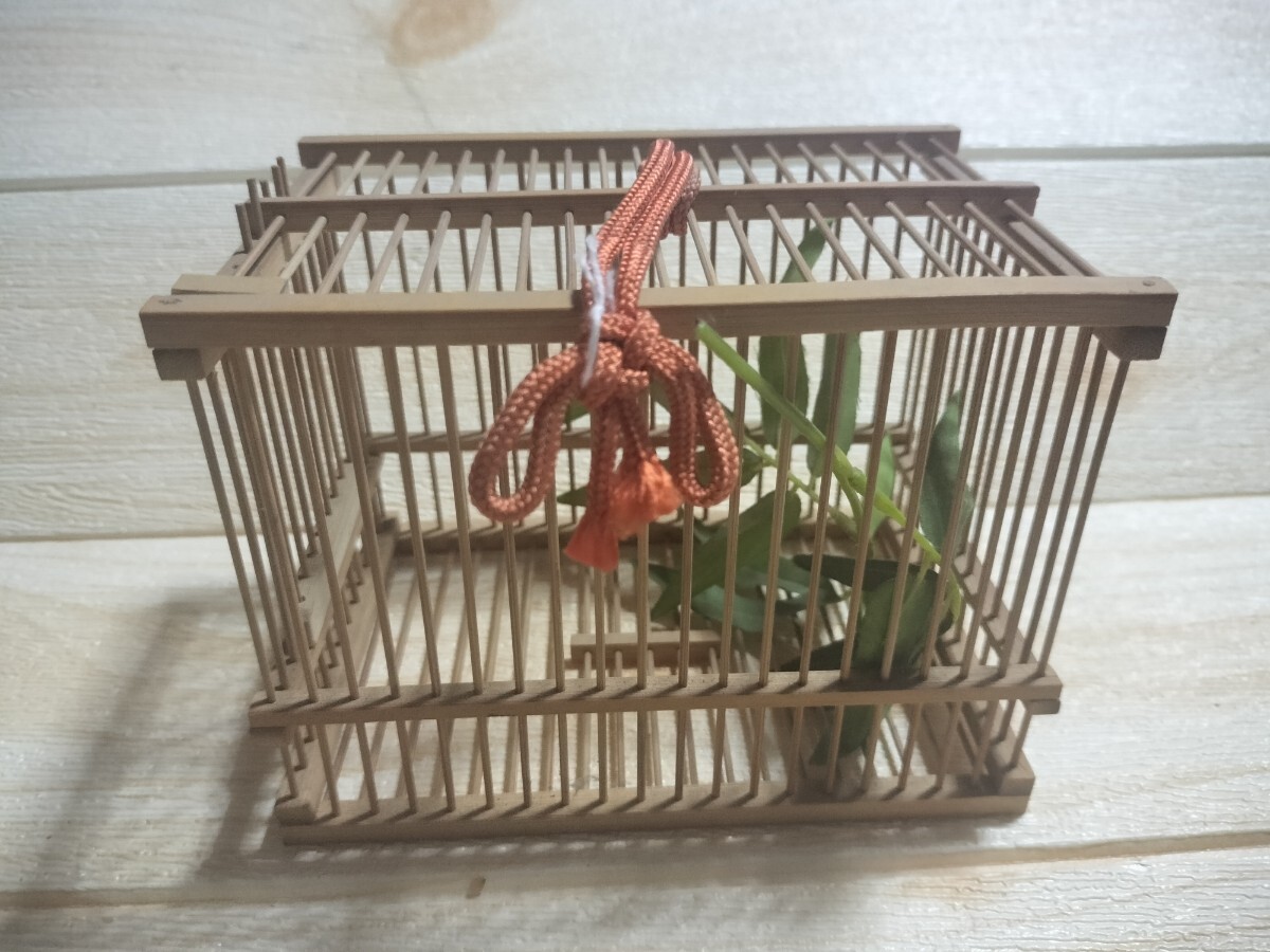 レア!ビンテージ!竹製! 虫籠 !ホタル! インテリア! 置物! 工芸品 !民芸品 !昭和レトロ!パイオ1拍卖