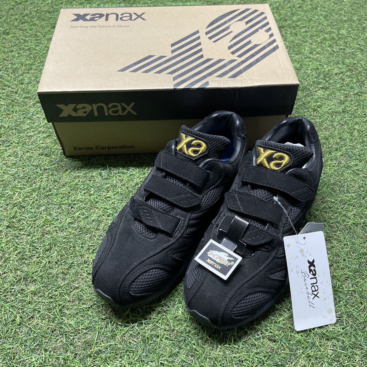 MN107-N08 xanax ザナックス トラストシリーズ BS531TL 26.5cm トレーニングシューズ 野球 未使用 展示品 シューズ拍卖