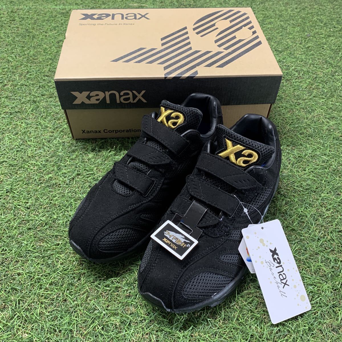 MN108-N08 xanax ザナックス トラストシリーズ BS531TL 25.5cm トレーニングシューズ 野球 箱キズ有り 未使用 展示品 シューズ拍卖