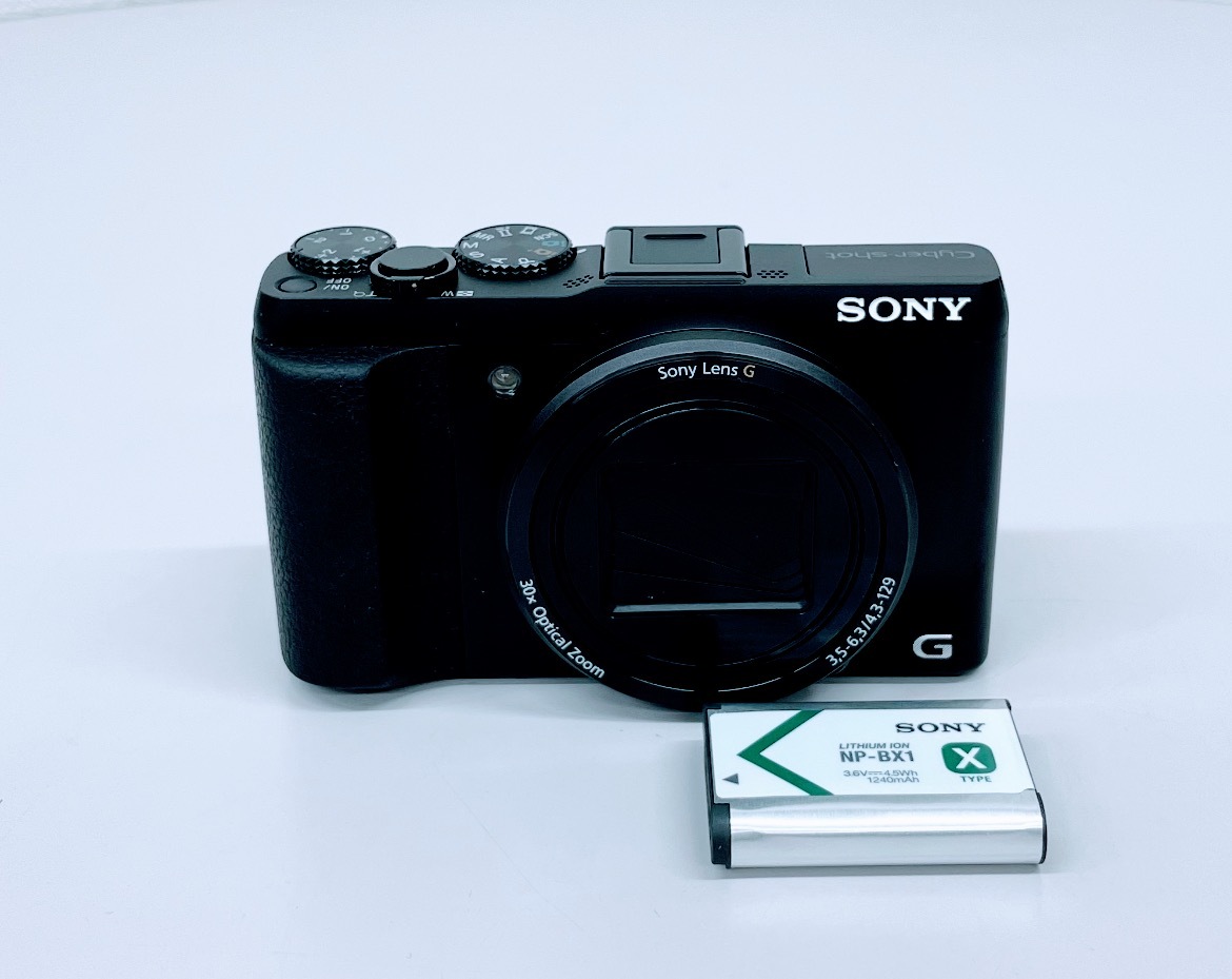 1 美品 SONY cyber-shot DSC-HX50V ソニー サイバーショット ブラック コンパクトデジタルカメラ拍卖