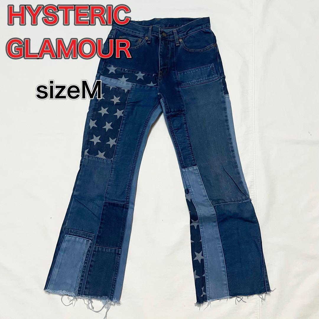 HYSTERIC GLAMOUR KINKY スター パッチワーク レディースM拍卖