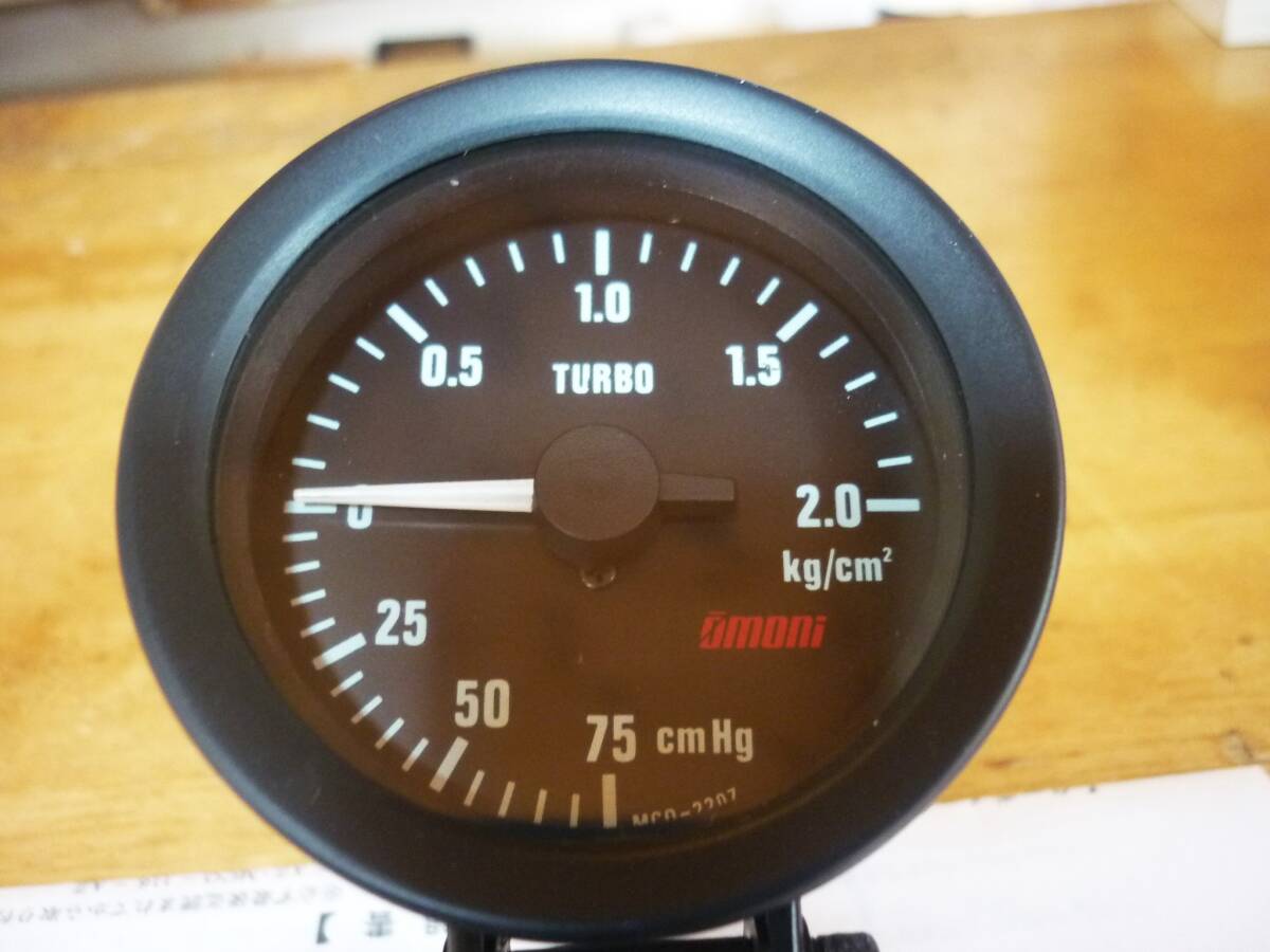 安心の消毒済 大森 オオモリ 機械式 ブースト計 60パイ メータ稼働・イルミ点灯確認済み 送料600円もOK 拍卖