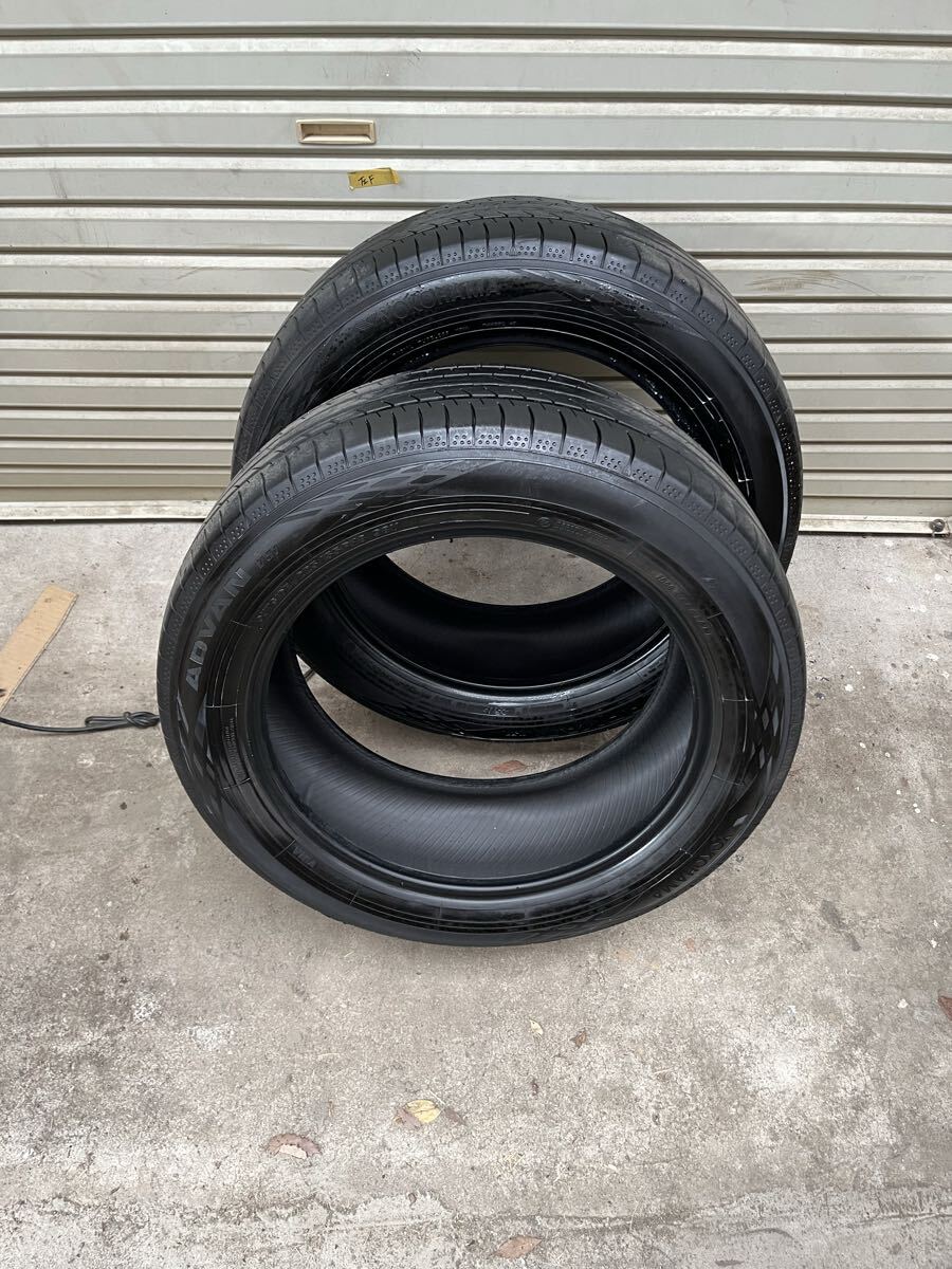 埼玉県引取可 i10.30 ヨコハマ アドバン V51 255/55R18 23年 エルグランド 2本拍卖