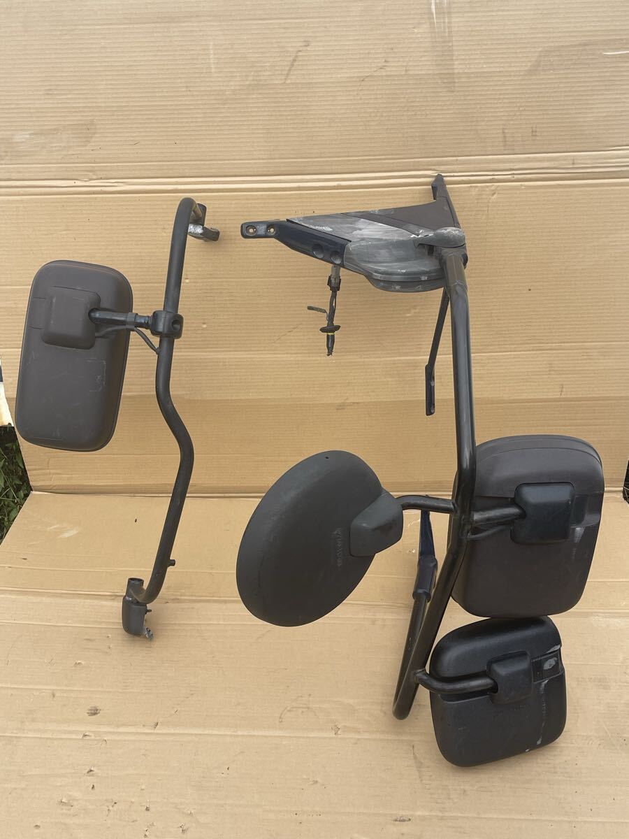 130 純正 日産 UD クオン トラックス ミラーステー サイドミラー サイドミラー 左右セット拍卖