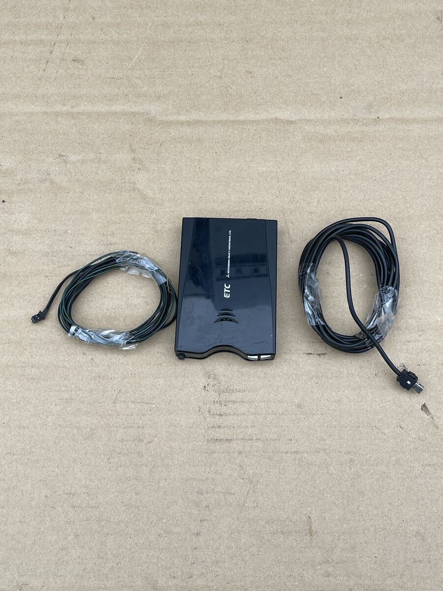 144 三菱電機 R 001-P00411 ETC車載器(別体アンテナ付)拍卖