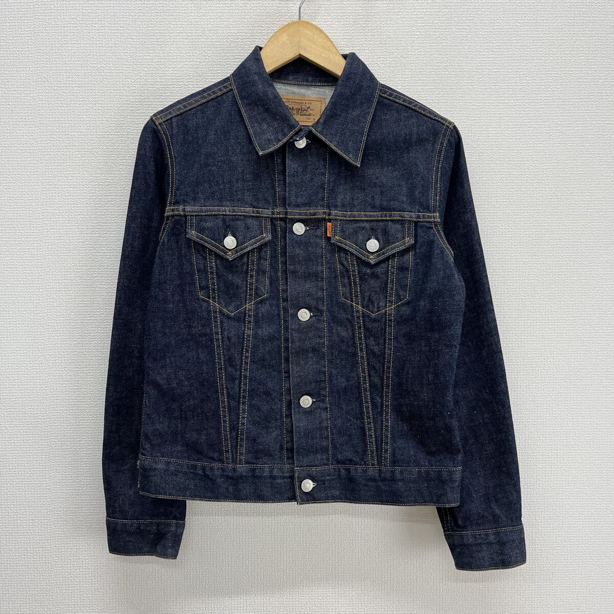 Levi's リーバイス 78601 デニムジャケット Gジャン オレンジタブ レディース M 10129342拍卖