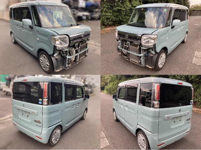 251005 スペーシア MK53S H30年 フロントメンバー クロスメンバー エンジンメンバー *個人宛配送不可 法人宛/営業所止め可能拍卖