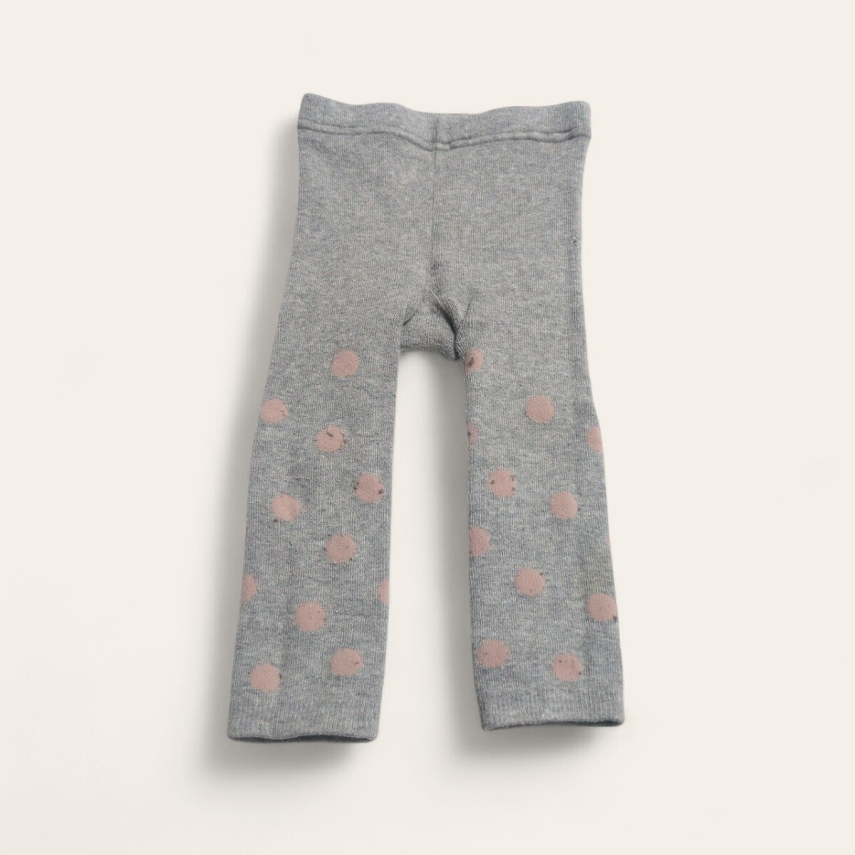 【送料無料】UNIQLO ユニクロ レギンス 80cm グレー 水玉 ベビー 子供服拍卖