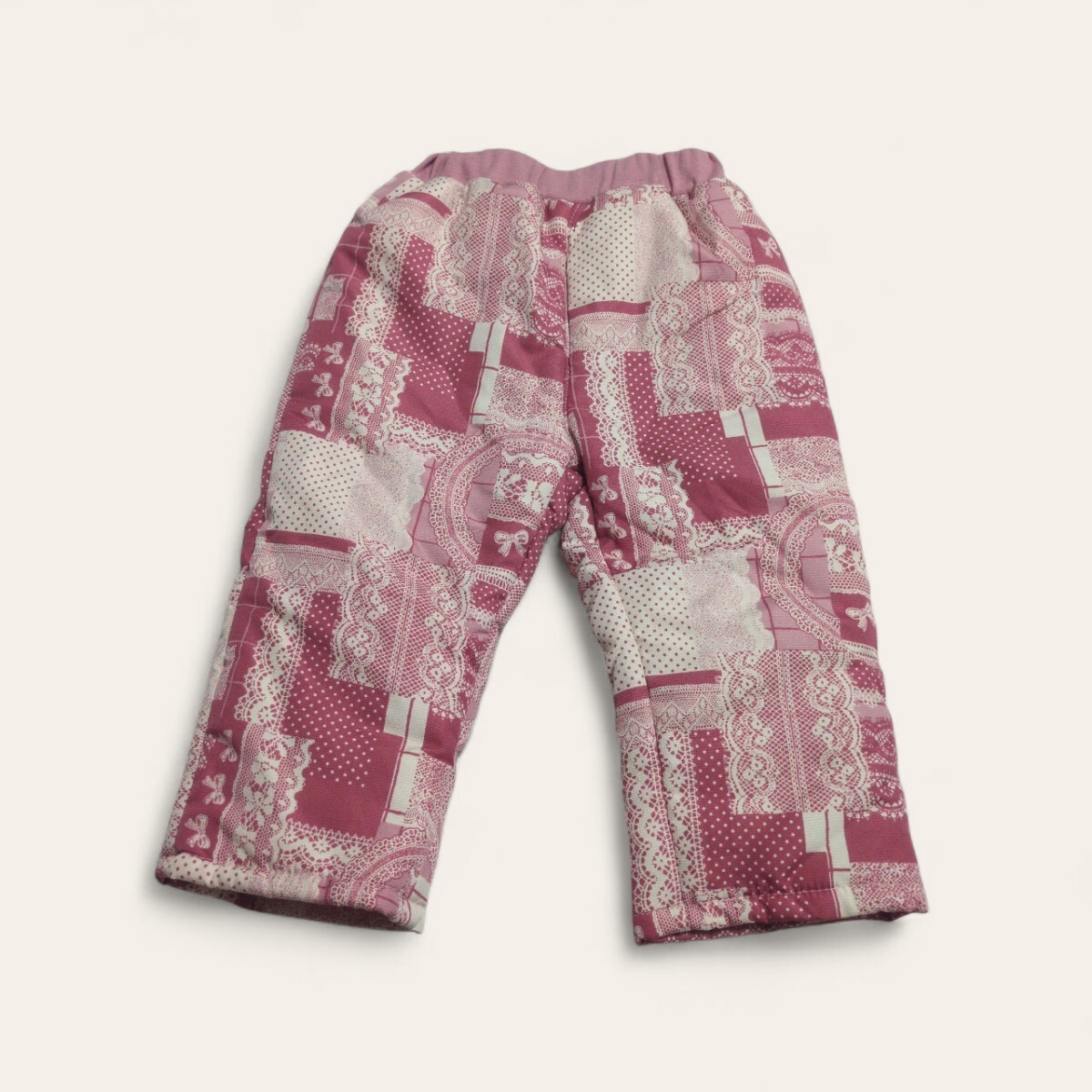 【送料無料】タグ付き未使用 UZULAND パンツ 80cm ウエストゴム ベビー 子供服拍卖