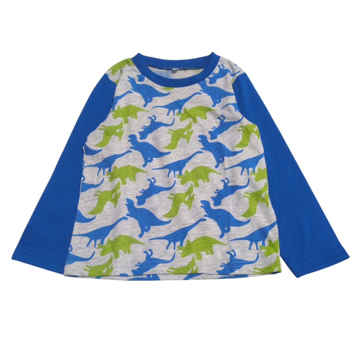【送料無料】未使用 ノーブランド 長袖 ロンT 110cm 恐竜 キッズ 子供服拍卖