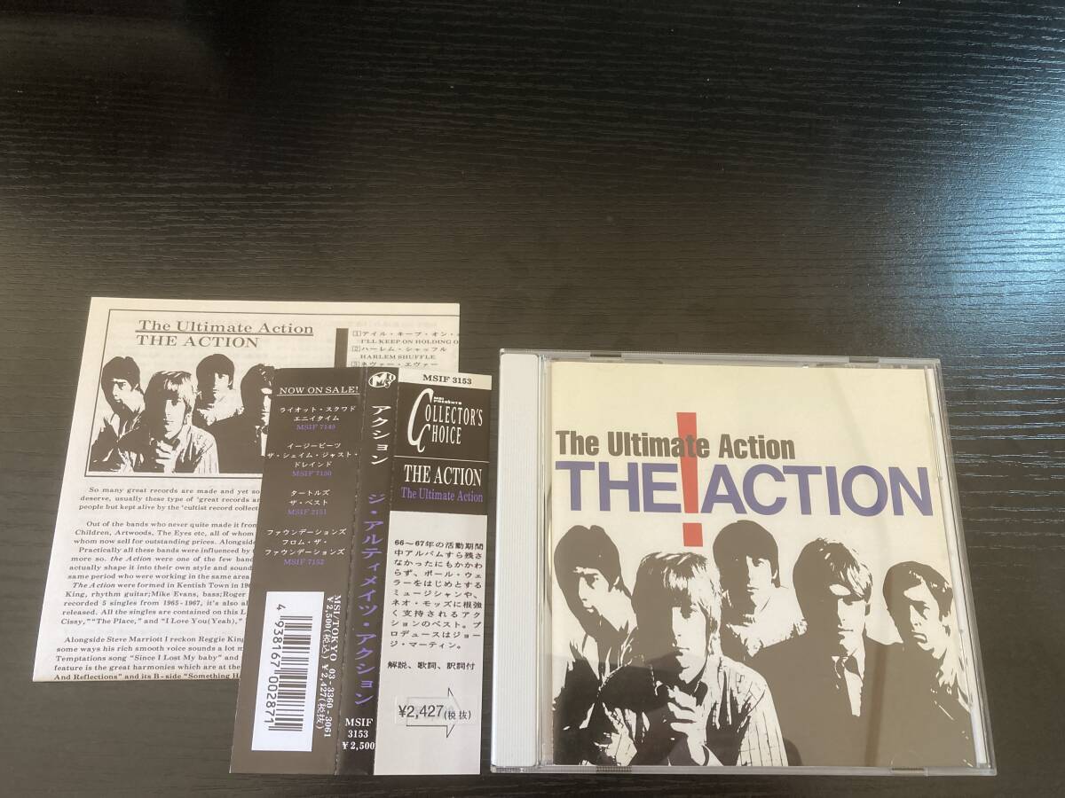 The Action THE ULTIMATE ACTION 国内仕様CD neo mods ネオモッズ拍卖