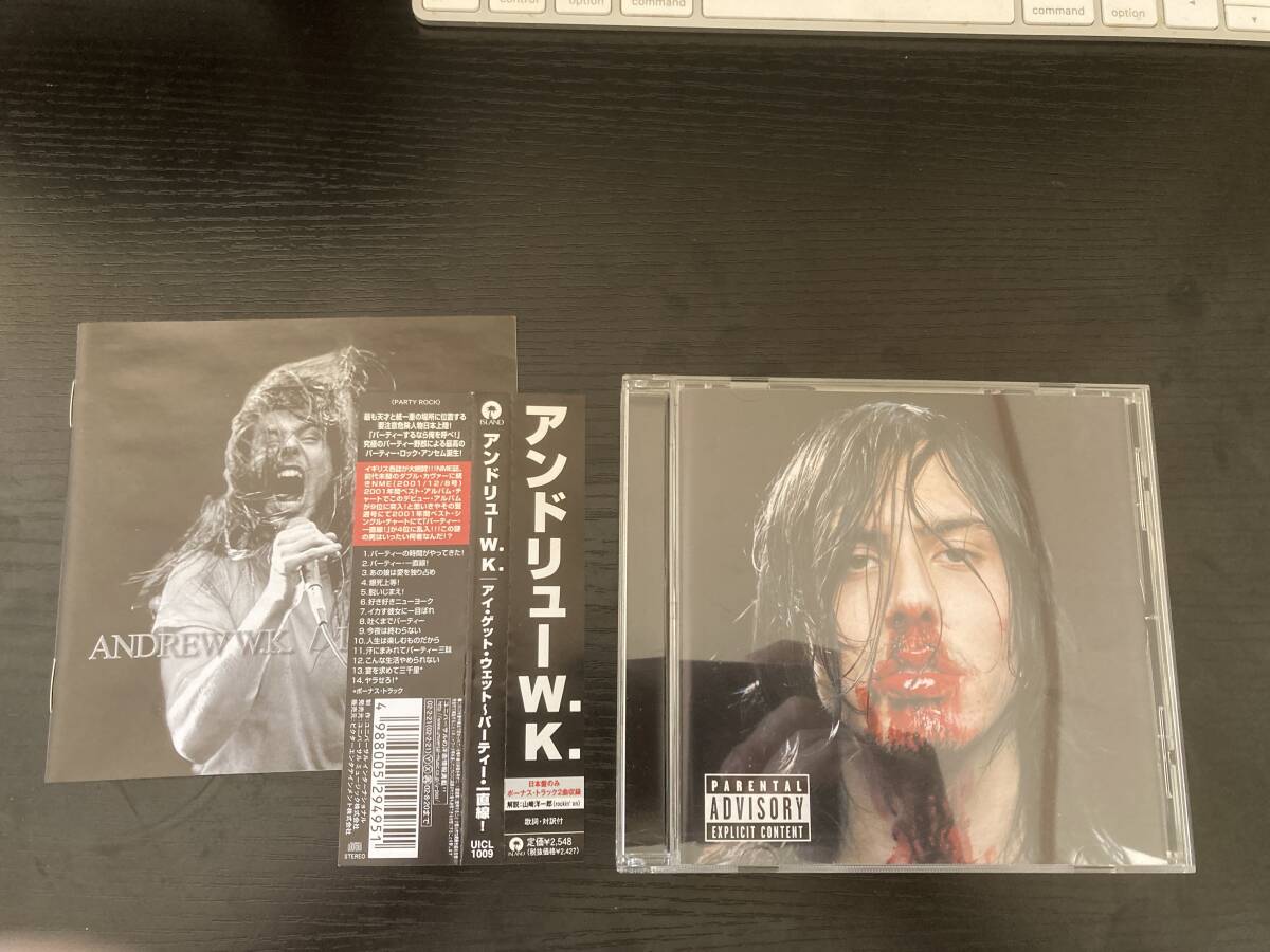 Andrew W.K. / I Get Wet 国内盤CD アイゲットウェット〜パーティー一直線! / アンドリューW.K.拍卖