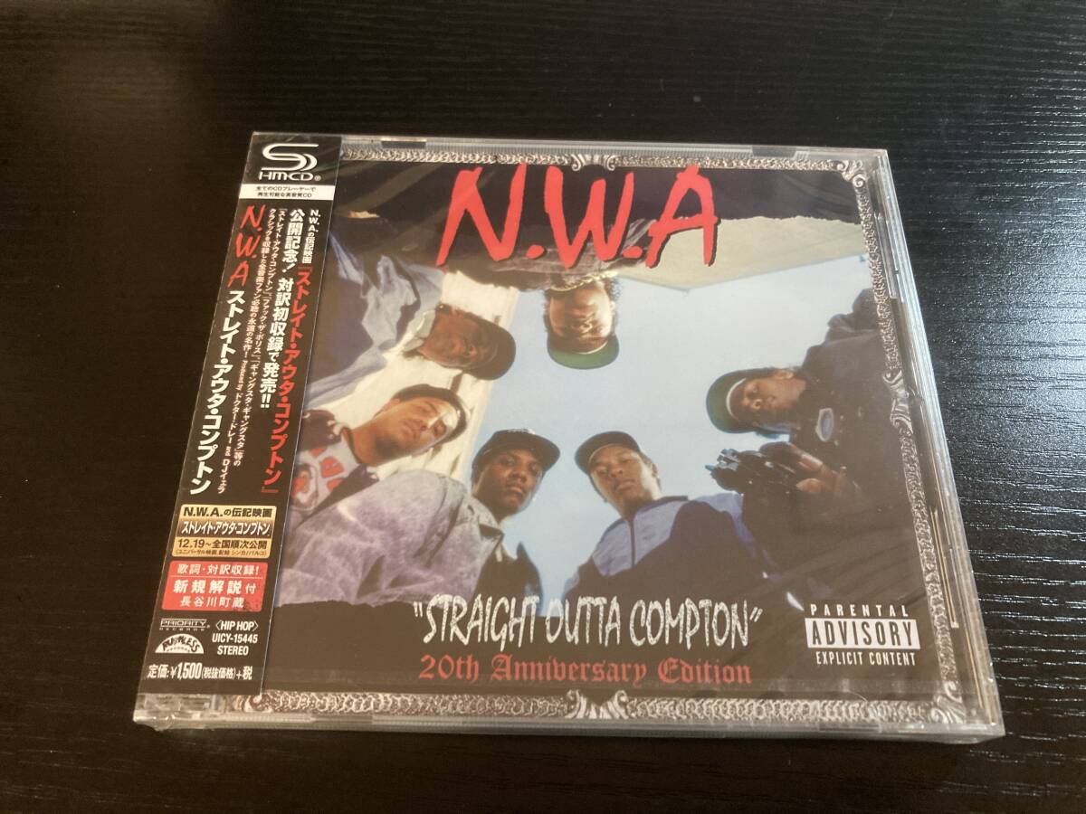 【未開封・正規盤】 N.W.A STRAIGHT OUTTA COMPTON 国内盤CD NWA ストレイト・アウタ・コンプトン SHM-CD HIPHOP拍卖