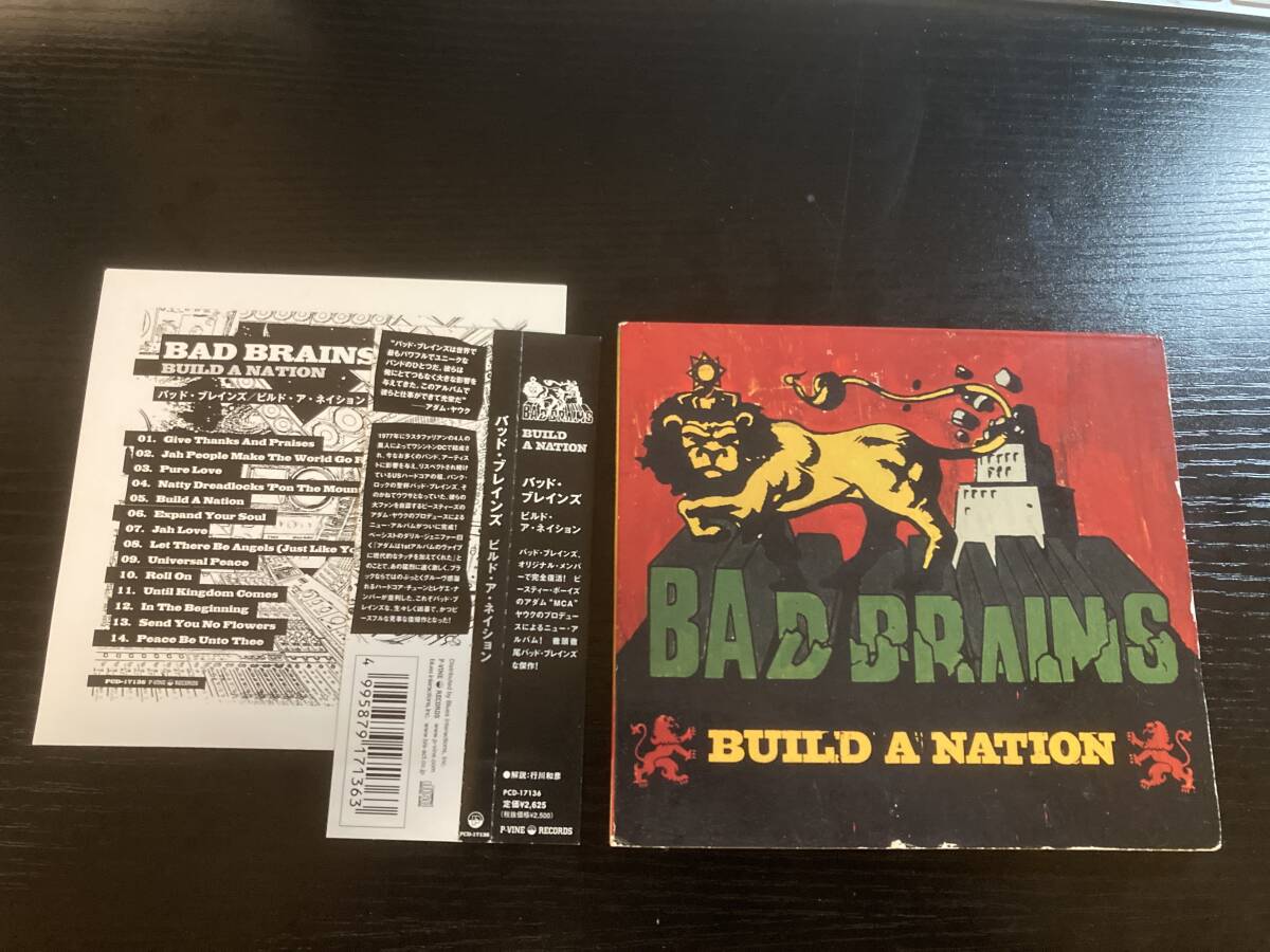 BAD BRAINS BUILD A NATION 国内盤CD バッド・ブレインズ拍卖