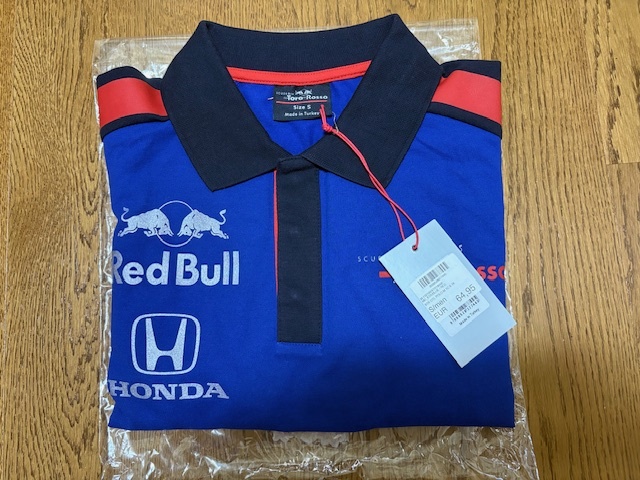 新品 トロロッソ 半袖ポロシャツ F1 b848 レッドブル Sサイズ拍卖