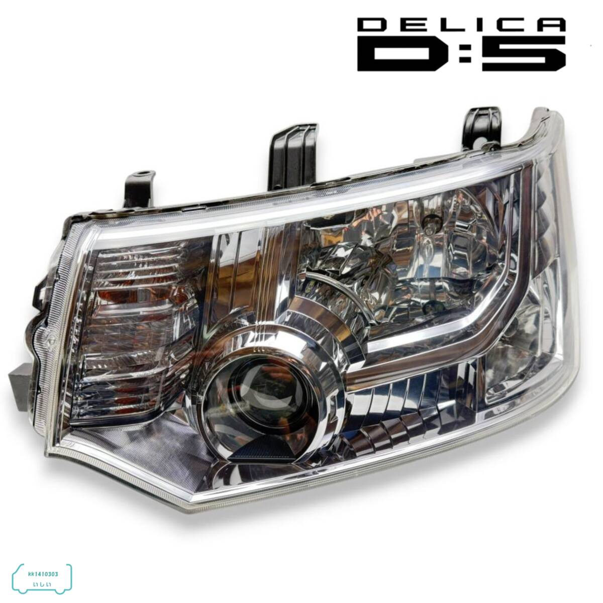▼美品 デリカ D5 CV5W CV1W CV2W CV4W 純正 HID ヘッドライト 左 助手席側 バラスト バーナー付 KOITO 100-87918 即決/即納▼拍卖