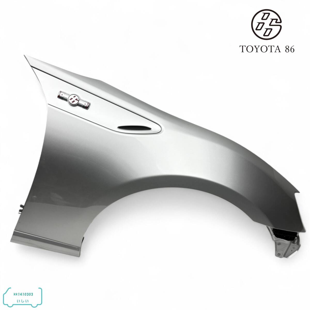 ▼トヨタ ZN6 86 ハチロク GT 純正 フロント フェンダー 右 運転席側 カラー D6S スバル BRZ ZC6 即決/即納/割れなし▼拍卖