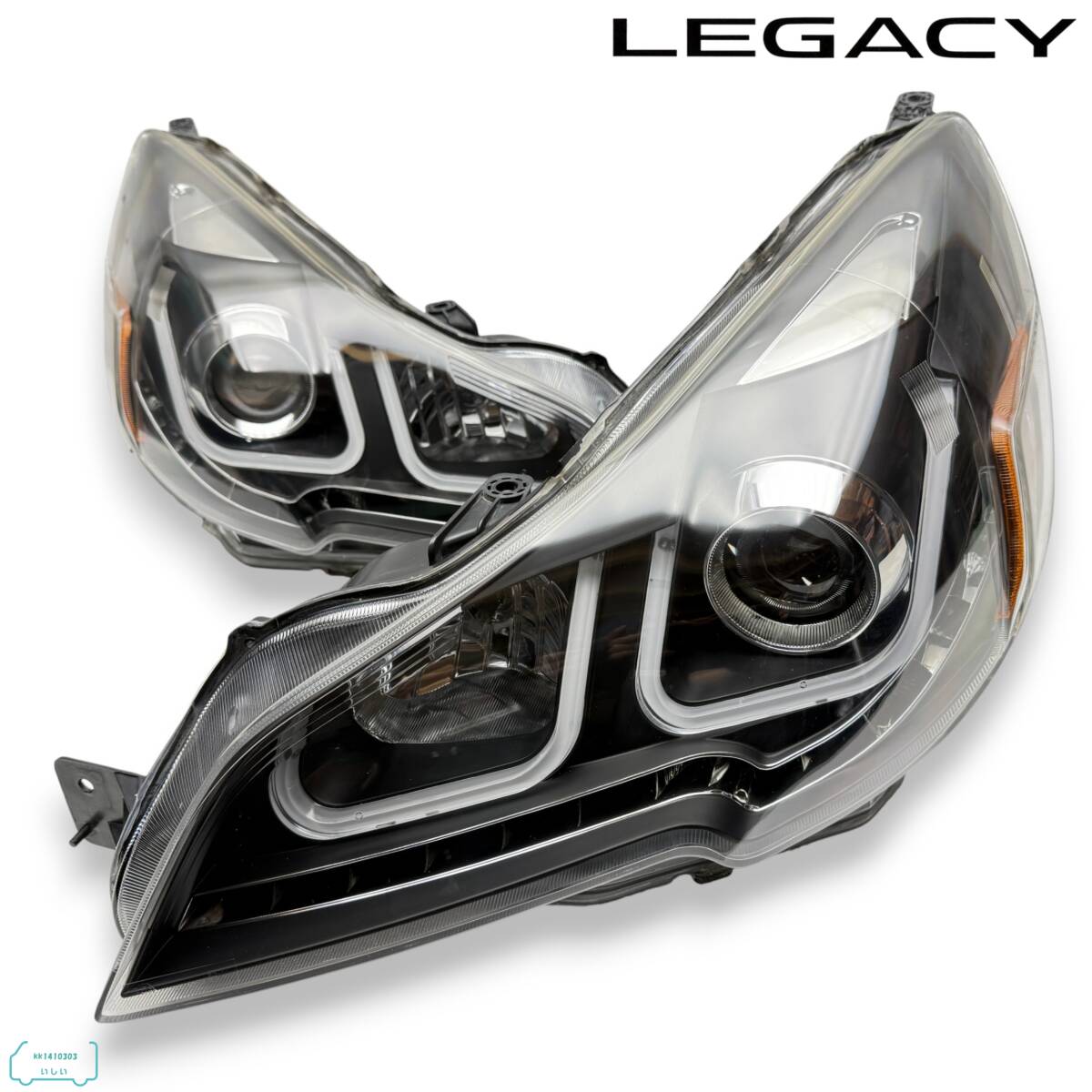 ▼良品 レガシィ BR BM ツーリングワゴン B4 アウトバック EAGLE EYES イーグルアイ HID ヘッドライト LED ファイバー仕様 即決/即納▼拍卖