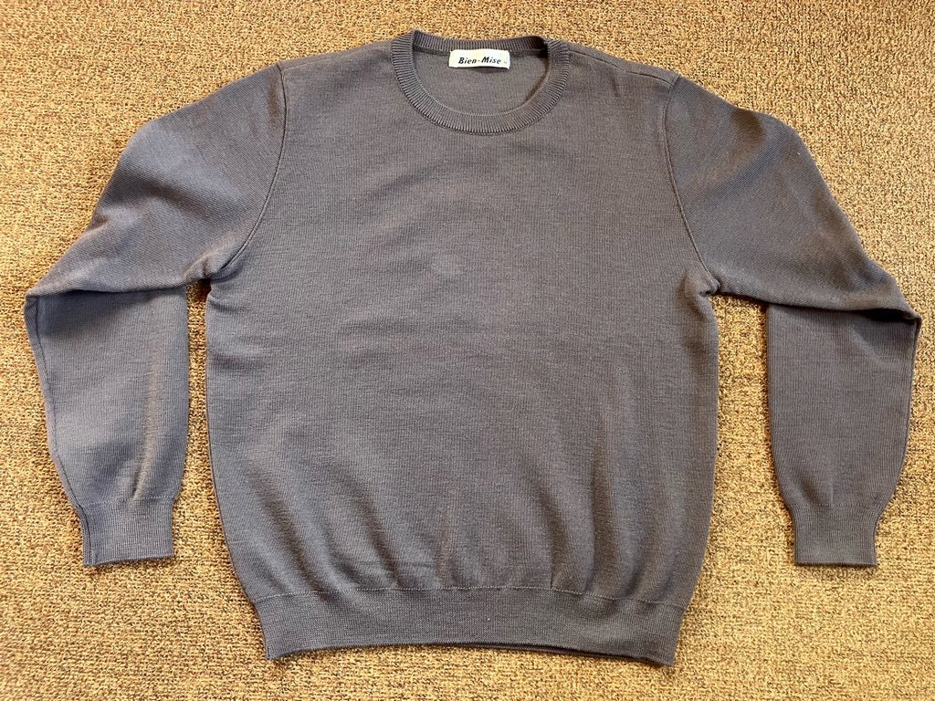 ニット ローズグレイ拍卖