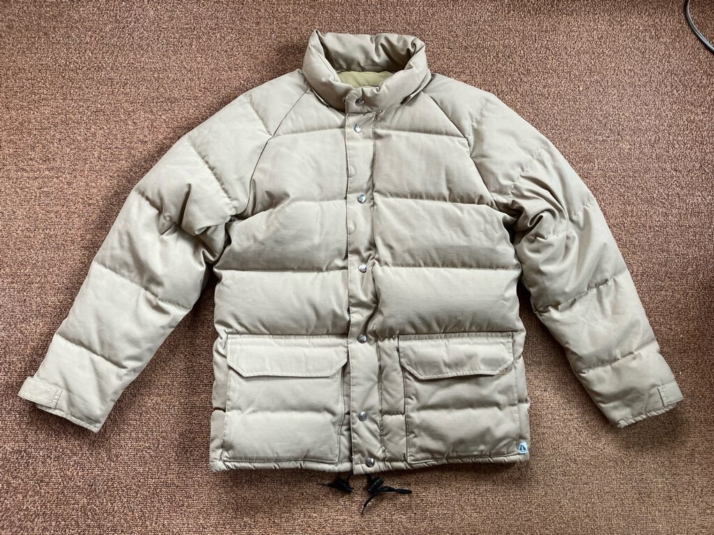 ダウンコート ジャケット ベージュ WOODS Arctic MADE IN CANADA拍卖