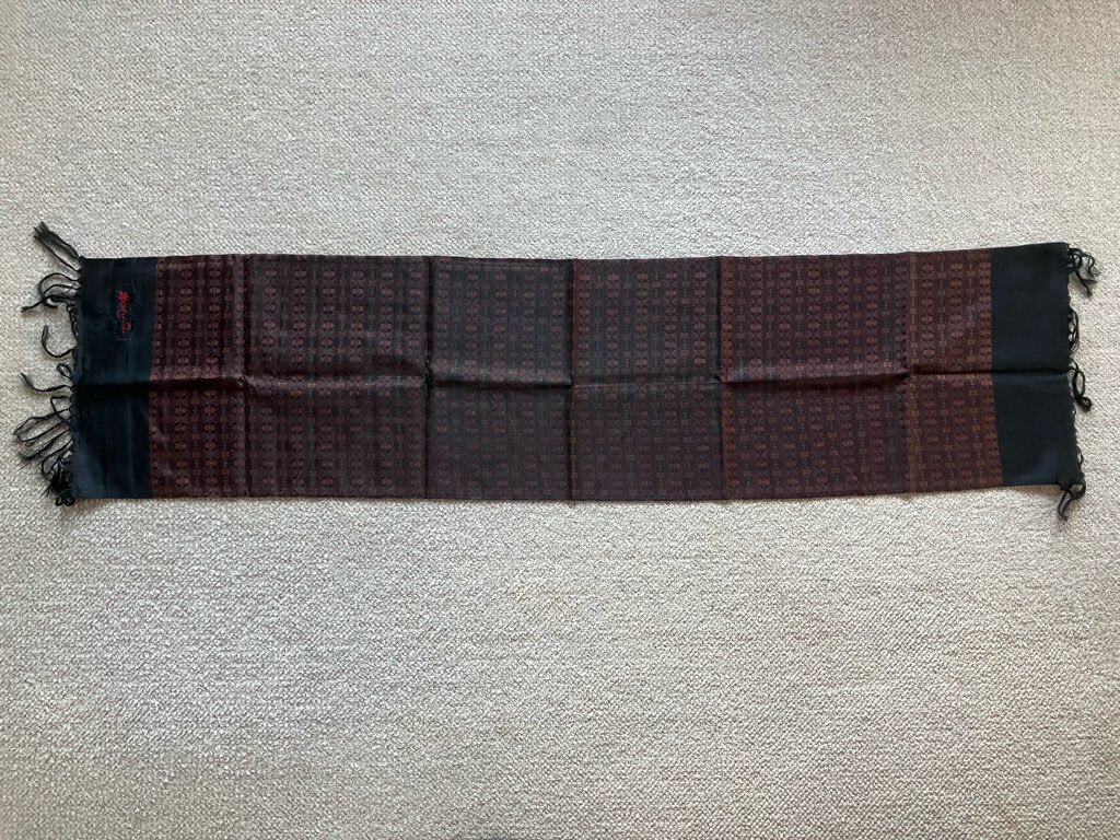 マフラー 約29.5cm×120cm拍卖