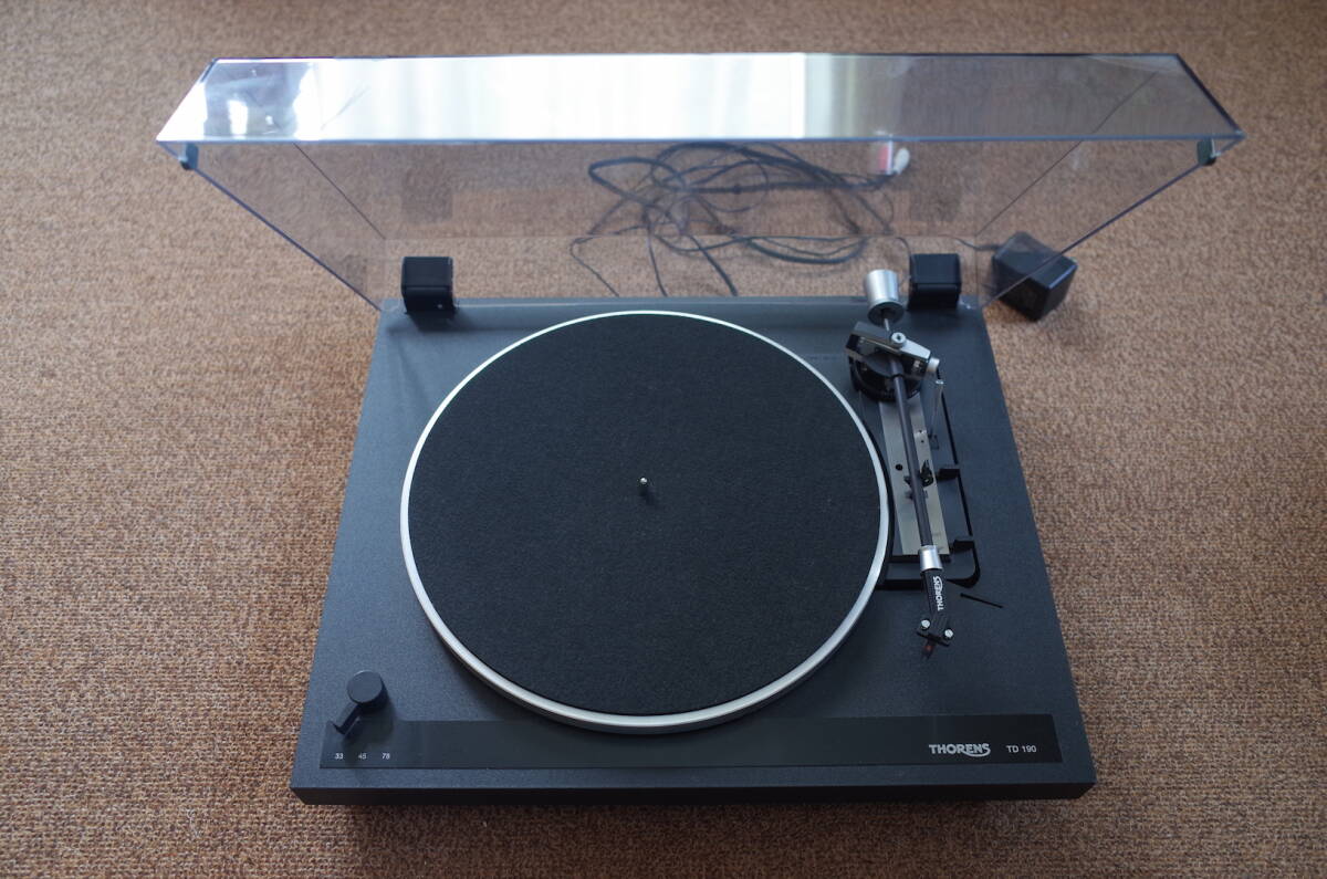 THORENS トーレンス TD190-2/TP19 アナログプレイヤー 動作良好拍卖