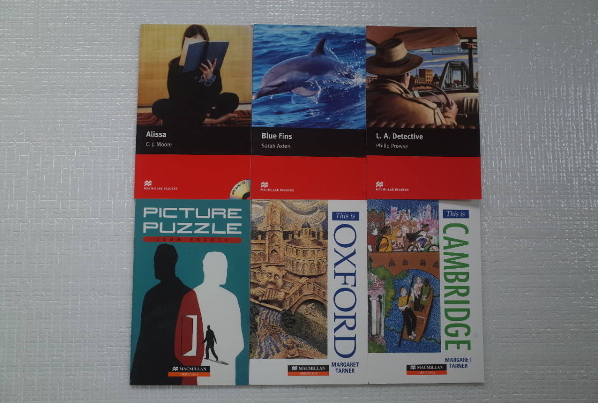 MACMILLAN READERS / Starter 3冊 & MACMILLAN ORGINALS / Beginner 3冊 洋書 英語絵本 多読 リーディング 未読本拍卖