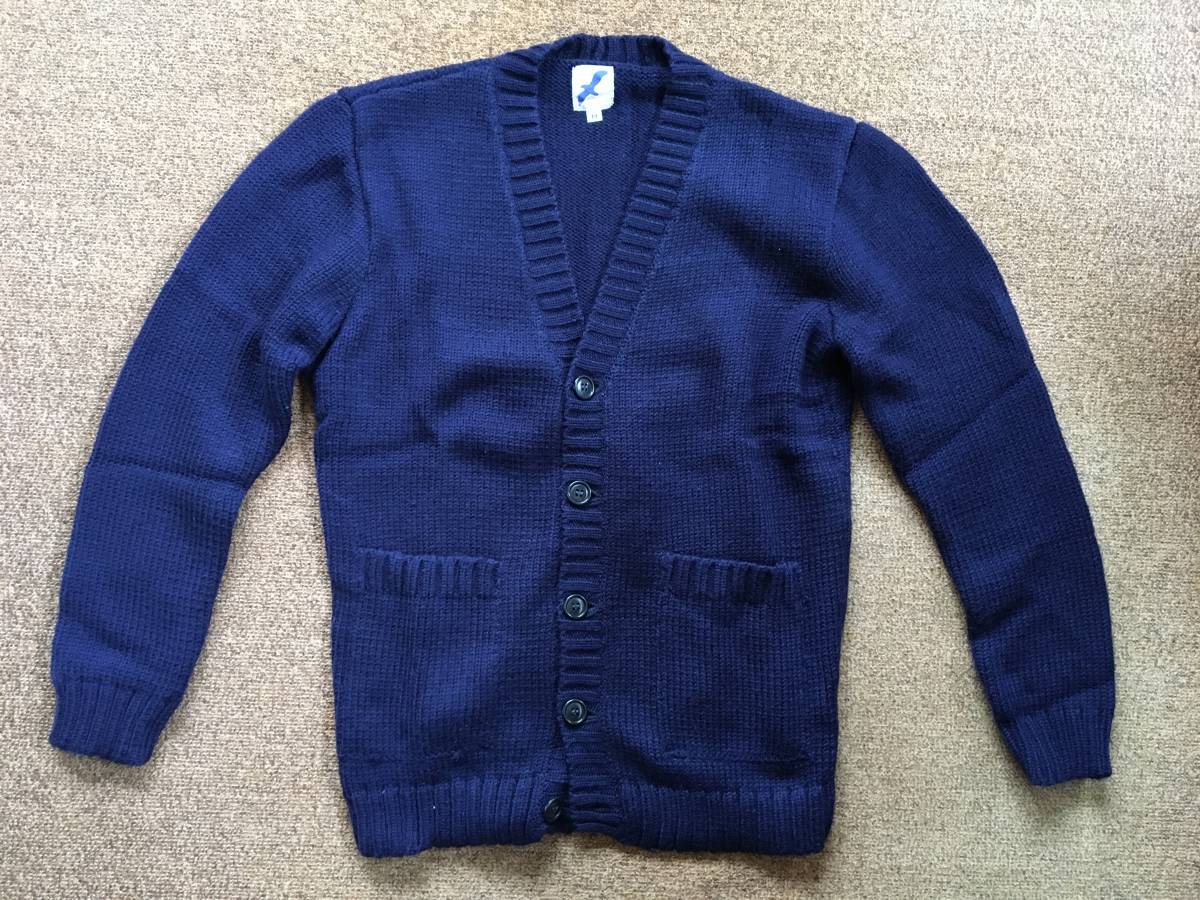 カーディガン M 紺 H.R.MARKET HOLLYWOOD RANCH MARKET ハリウッドランチマーケット 聖林公司 美品拍卖