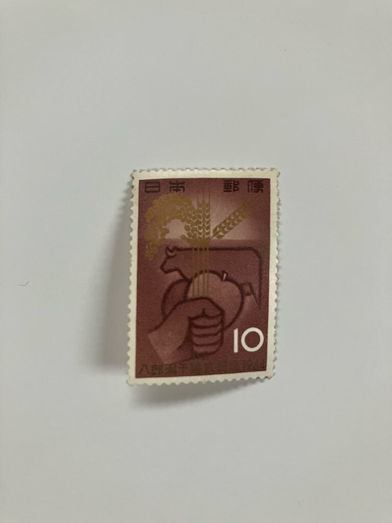 記念切手 八郎潟干陸式記念1964 未使用 拍卖