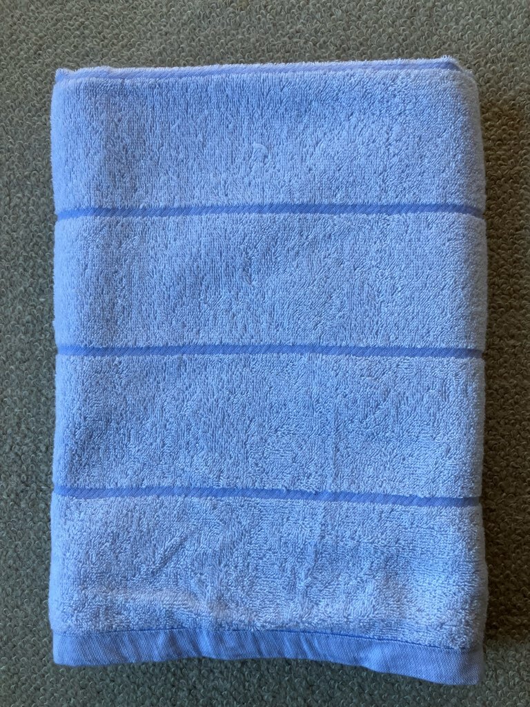 バスタオル ブルー 約76×135cm 拍卖