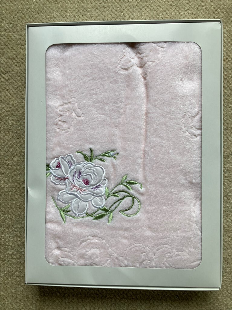 バスタオル ピンク 約86×137cm拍卖