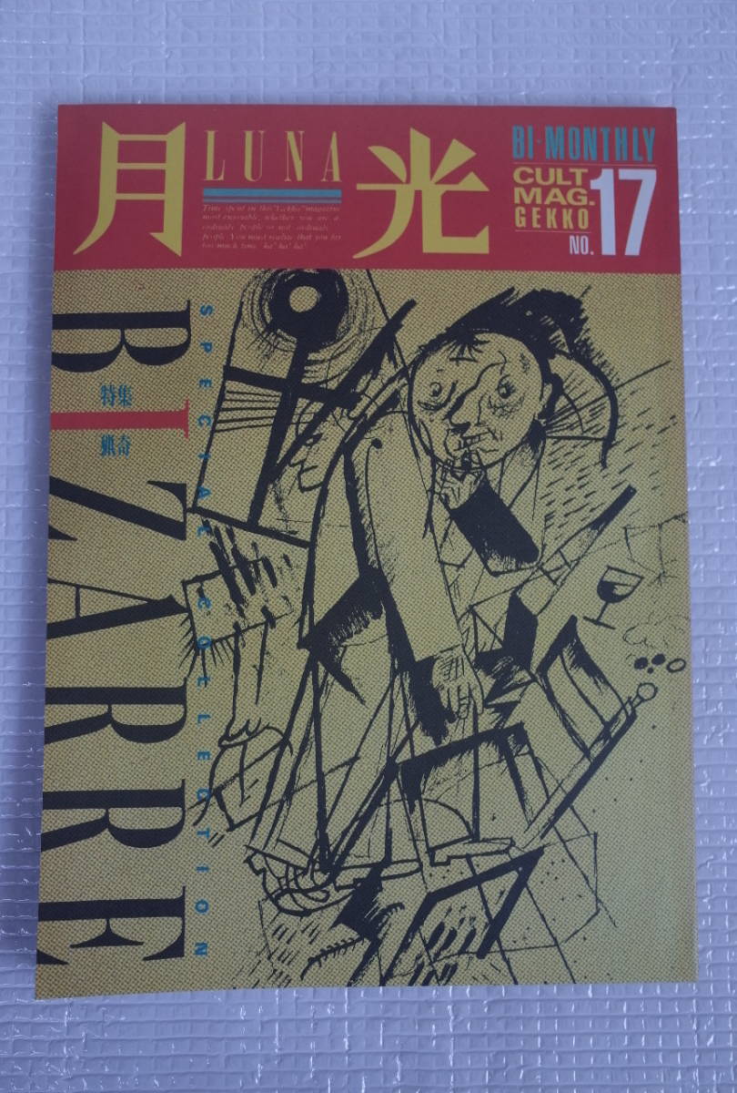 月光 LUNA 17 特集:猟奇 夢野喜介 佐藤肇 川本三郎 下川耿史 東玲子 南原四郎 アラン 月光 東京デカド社 南原企画【未読本】拍卖