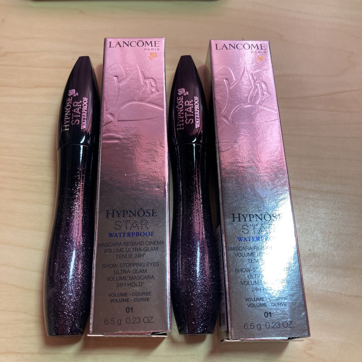 2個セット ランコム イプノスター ウォータープルーフ 01 ノワール ミッドナイト マスカラ 6.5ml×2 デパコス コスメ LANCOME拍卖