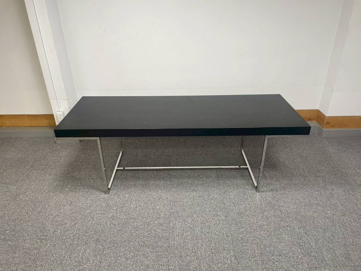 T7673☆美品☆モダンスタイル☆イタリアンデザイン☆ダイニングテーブル☆W2200㎜拍卖