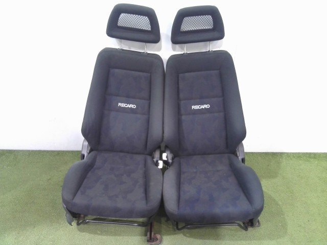 ★個人宅配送不可 スズキ HN22S Kei ワークス 純正 RECARO レカロ ブラック セミバケットシート セミバケ 2脚セット ジャンク品拍卖