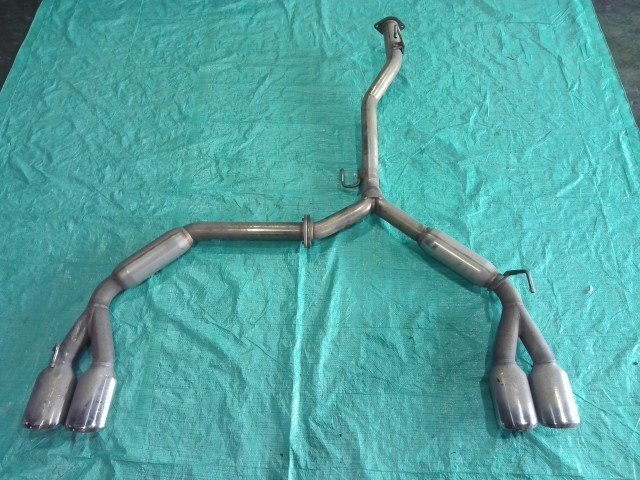 ★個人宅配送不可 社外 フジツボ A-S オーソライズS ダブルテール 左右出し リアマフラー TE52 TNE52 エルグランド QR25DE ジャンク品拍卖