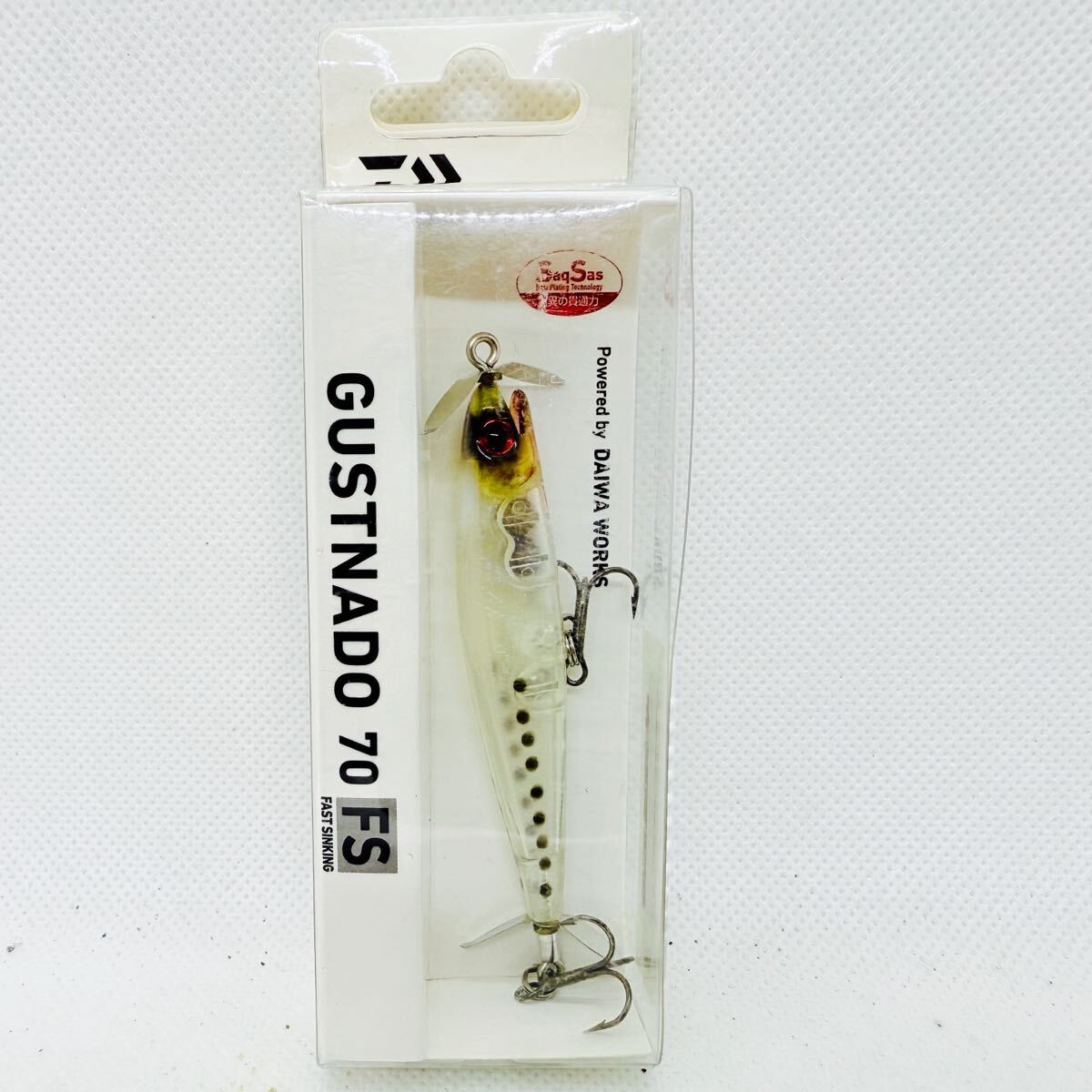 送料140円・新品『ダイワ ガストネード 70FS サイトシラウオ』3点落札送料無料■DAIWA GUSTNADO スイッシャー トップウォーター拍卖