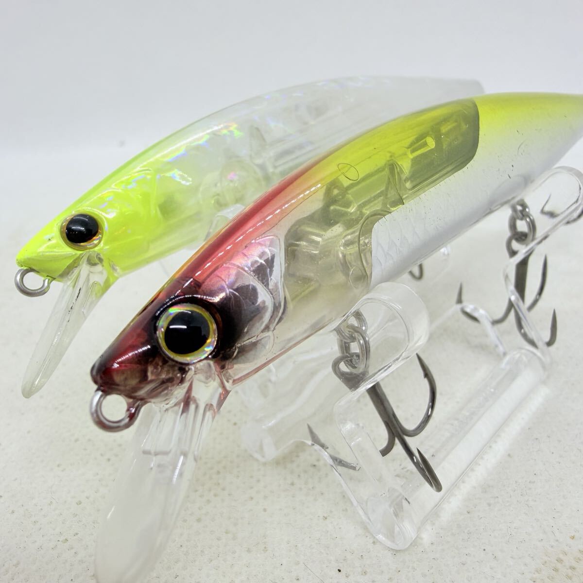 送料140円・美品『シマノ ワールドミノー 115SP フラッシュブースト 2個セット』3点落札送料無料■SHIMANO WORLD MINNOW サスペンドミノー 拍卖