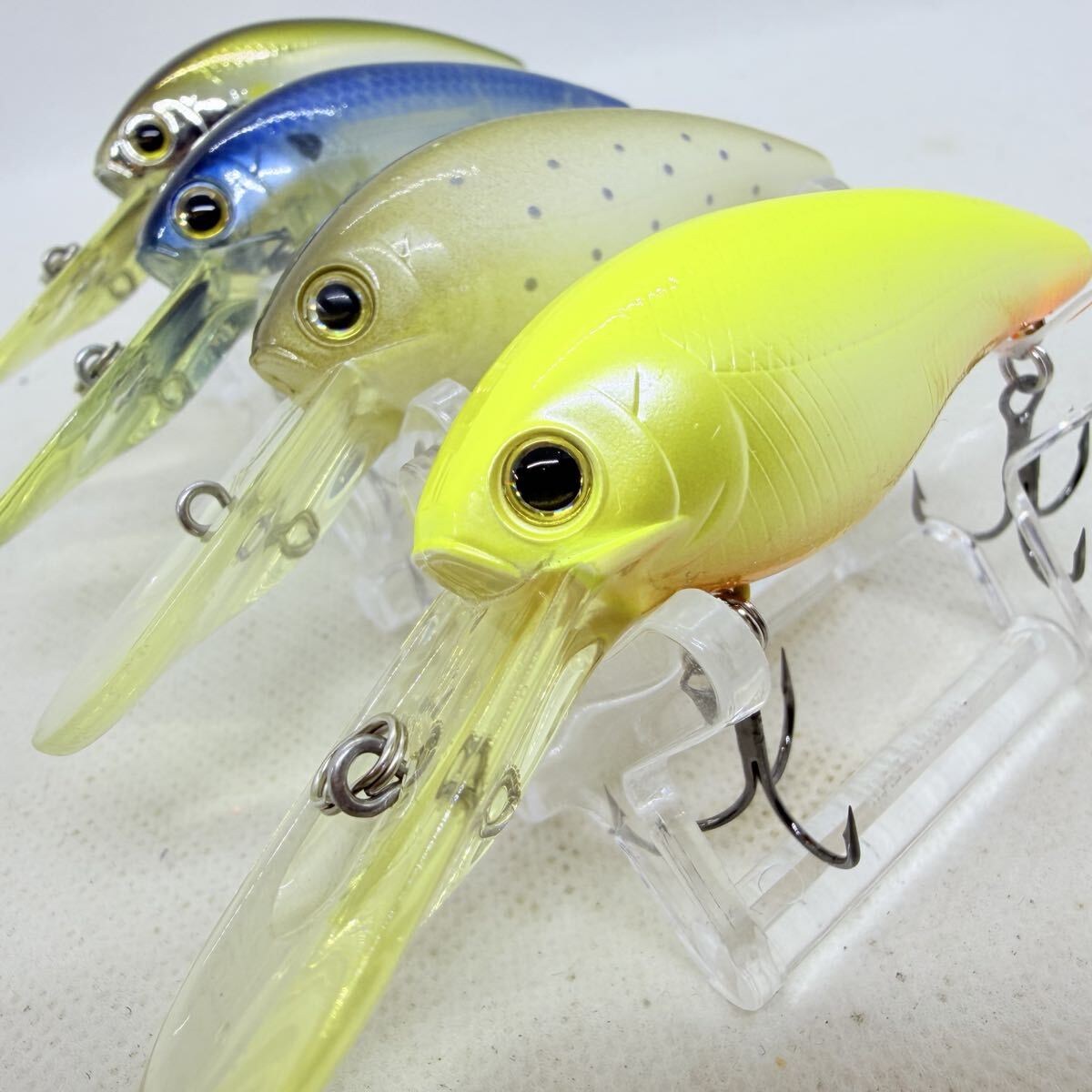 送料無料・美品『ラッキークラフト CB-250 4個セット』LUCKY CRAFT CB250 クランクベイト クランク ルアーセット ④2拍卖