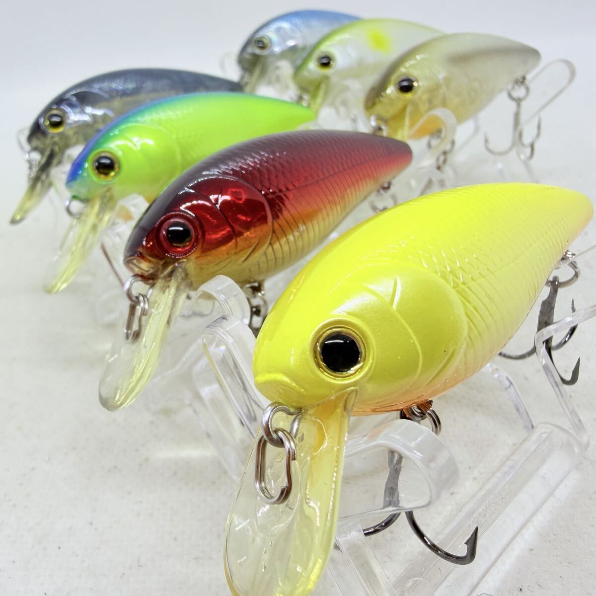 送料無料・美品『ラッキークラフト CB-100 7個セット』LUCKY CRAFT CB100 クランクベイト クランク ルアーセット拍卖